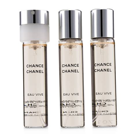 chanel eau vive twist and spray|chance eau vive 5 oz.